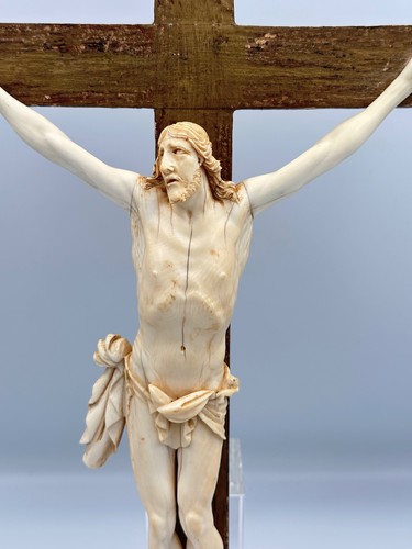 Christi lebender auf der kreuz - lebender,