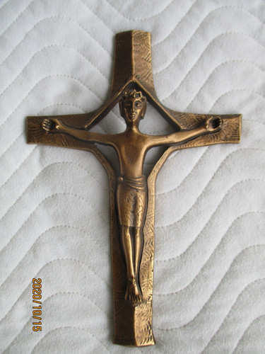 Bronzerelief kruzifix jesus - bronzerelief,