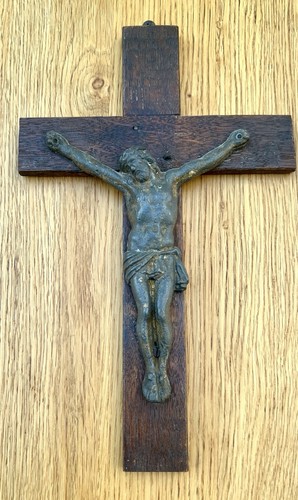 Antikes kruzifix wandkreuz - kruzifix,