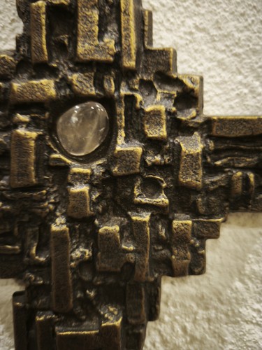 Massives wandkreuz antik - wandkreuz,