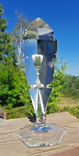 Bleikristall glas obelisk - glas,