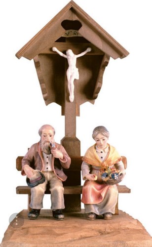 Skulptur kruzifix mit - skulptur,