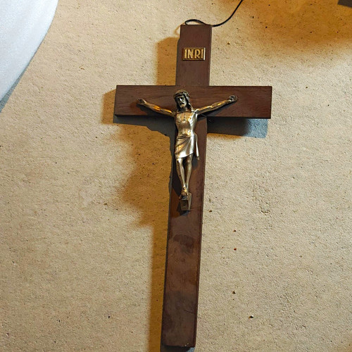 Holz kruzifix wandkreuz - kruzifix,
